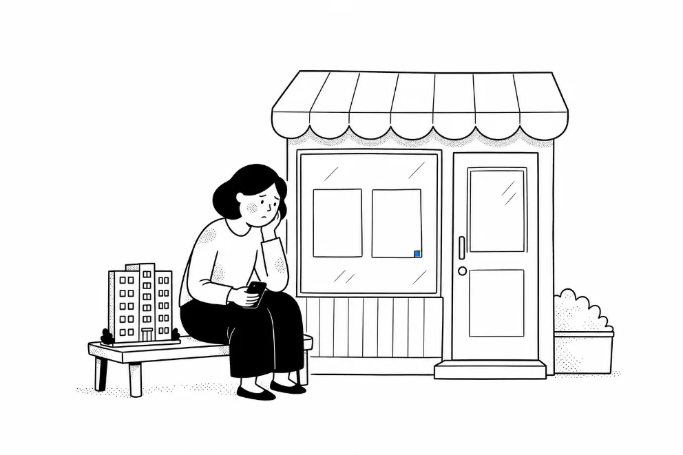 부동산 의존 고민